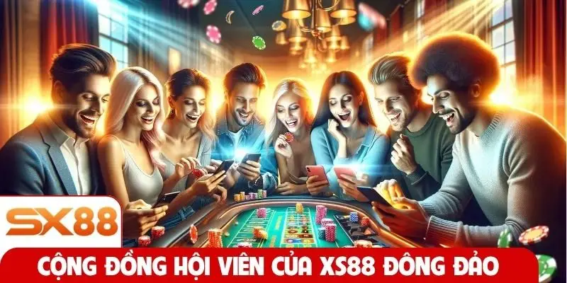 Cộng đồng hội viên của XS88 đông đảo