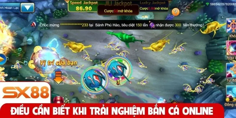 Điều cần biết khi trải nghiệm bắn cá online