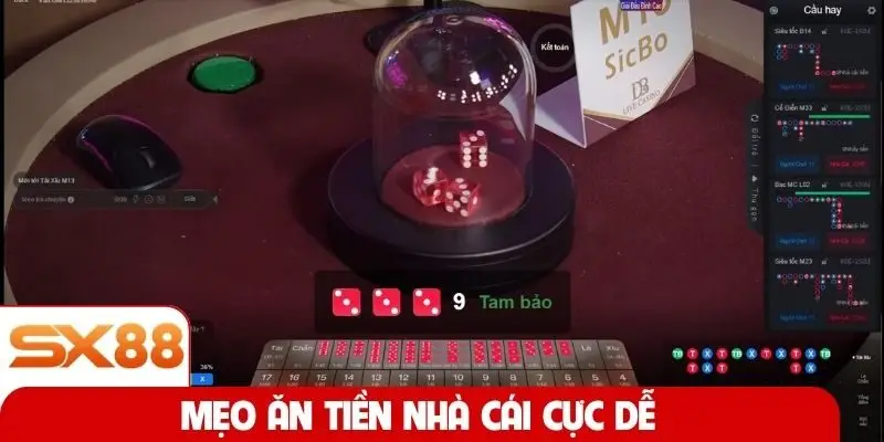 Mẹo ăn tiền nhà cái cực dễ