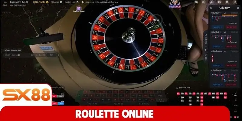 Roulette online